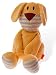 Danny Dog is a lovable new friend for anyone, young or old. He's got a comfortable pillow-stomach with an internal hot water bottle to keep him (and you) warm as toast. Velcro on the back opens to fill the bottle. The thermoplastic hot water bottle is removable for washing the 100% polyester cover. Hot Water Bottles are fabulous to use for aches and pains, muscular tension, stress or cramps. Can't sleep on a cold night? A cozy hot water bottle will work its magic. Cold Feet? Hot water bottles keep your footsies warm and comfortable. Hot Water bottles soothe and calm children. Children love to cuddle with plush warm companions. Hot water bottles are easy to travel with, especially on a long flight or bus ride. Made in Germany. 20" x 7 1/2" (Dog),9 1/2" x 5 1/2" (Bottle).