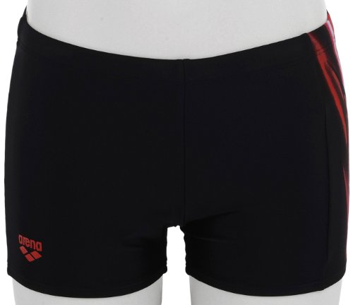 Arena Herren Badehose Barz, black,shiny_red, XXXL (9), 27458 Preisvergleich