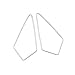 Sterling Silver Long Kite Link Rings 34.5mm X 17mm (2)