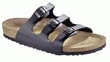 Produkt-Bild: Birkenstock Slipper ''Florida'' aus Birko-Flor in schwarz mit normalem Fussbett
