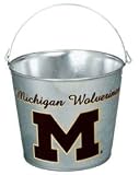 Michigan Wolverines Metal Pail