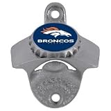 Denver Broncos Wall Mounted Bottle Opener