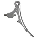 New Designz Ion Aluminum Roller Saw Trigger - Silver