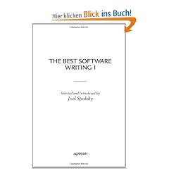 The Best Software Writing I