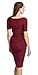 Women's Short Sleeve Soft Ruched Maternity Dress