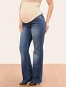 Motherhood Maternity: secret fit belly(tm) fit and flare Post Pregnancy jeans