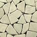 Solistone Indonesian Mosaic Green Gobos 12 x 12 Sandstone Tile
