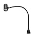 Waldmann 112462009-00091970 SPOT LED, High Output Spot LED Light, Gooseneck Arm, Universal Base, Anodized Aluminum, Black, 3 x 3W LED Lamping, 100-240V Voltage
