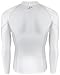 New 009 Take Five Skin Tight Compression Base Layer White Running Shirt Mens S - XL