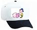 White Cap with man, human, body, individuals, individual, Boy, persons, touching, pig...