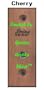 String Swing Guitar Hanger CC01-CHERRY
