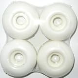 Skateboard WHEELS Blank 54mm WHITE Skateboards