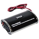 Pyle PNVR800 Plug In Car 800 Watts 12v DC to 115V AC Power Inverter with Modified Sine Wave