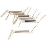 6 Ring Sizers White Medium Guards Adjust Parts Jewelry