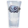 Tennessee Titans Flared Top Shooter Shot Glass - NFL Football Fan Shop Sports Team Merchandise