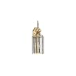 Sea Gull Lighting 8509-01 Single-Light Classico Outdoor Wall Lantern with Clear Beveled Glass, Antique Brass