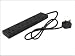 Faithfull Power Plus 230 Volt Black Trailing Lead 4 Gang 5 Metre