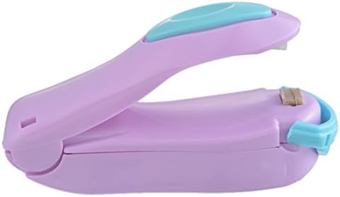 Oursar Purple Portable Mini Heat Sealing Machine Seal Packing Plastic Bag Kit