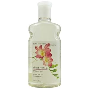 Bath & Body Works Sheer Freesia Pleasures Collection Shower Gel 10 fl oz