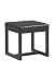 Alden Black Ash Small Bench