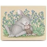 House Mouse Wood Mounted Rubber Stamp: Snuggle Bunny 31V%2BArzxvSL. SL160 House Mouse Wood Mounted Rubber Stamp: Snuggle Bunny