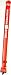 Northern Diver 6' Alert Delayed Surface Marker Buoy (DSMB). Orange