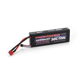 5200mAh 2-Cell 2S 7.4V G4 Pro Race 50C, Deans from Power Cells
