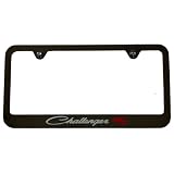 2009 2010 2011 Dodge Challenger R T Classic License Plate Frame Black by High-End Motorsports