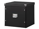 Produkt-Bild: Zeller 17635 Aufbewahrungsbox, Pappe / 33.5 x 33 x 32, schwarz