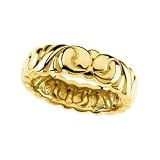 14K Yellow Gold Wedding Band - Sizes 5 - 8