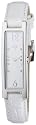 Joy - JW535 - Rectangulares Tamano - Quartz Analogique - Montre Femme Acier - Bracelet Cuir Blanc