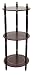 3 Tier shelves in Cherry Finish