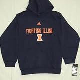 Illinois Fighting Illini Adidas Youth Basic Hooded Sweatshirt