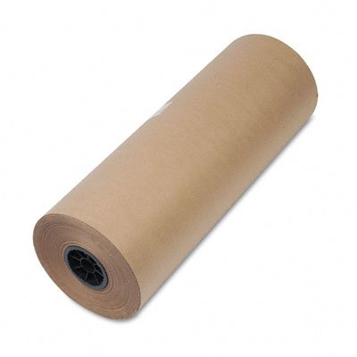 United Facility Supply 1300039 50-Lb. heavyweight hi-volume kraft 9 dia. wrapping paper roll, 24wx720-ft.