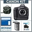 Canon EOS-1D MARK-IV Digital SLR Camera Kit, with 8GB CF Memory Card, Spare Canon Battery Pack LP-E4, Slinger Camera Bag, Mack 3 Year Extended Warranty,