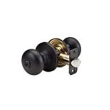 Master Lock BCO0312P Biscuit Privacy Door Lock with SilvaBond Antimicrobial Finish, Antique Bronze