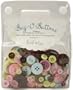 Autumn Leaves Foof-A-La Bag-O-Buttons 5-Ounce, Savannah