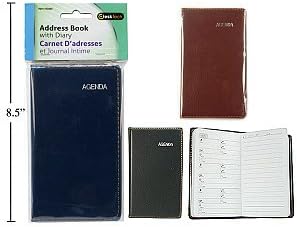 Desk Tech Pocket and Purse-Sized Agenda / Address Book with Diary