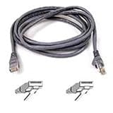 Belkin 200ft Fast  CAT5E Gray UTP Patch Snagless