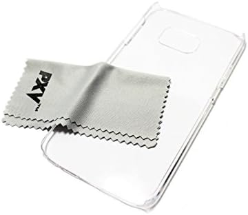 Samsung Galaxy S6 Edge Case Clear Crystal Transparent Ultra Slim Premium Plastic Hard Back Clear Case Cover Dust Free Protective Galaxy S6 Edge Case with Cleaning Cloth, PXV (TM)
