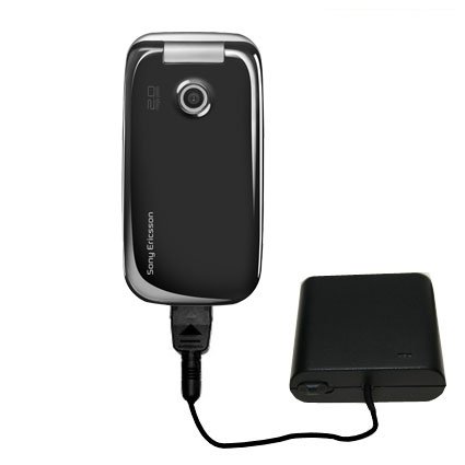 Emergency AA Battery Charge Extender for the Sony Ericsson z750c - Gomadic Brand w/ TipExchange Technology