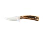 Bear and Son 8" Black Zytel Skinner w/Leather Sheath