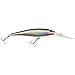 Berkley Flicker Minnow Fishing Lure, Black Silver, 1/3 oz, 3 1/2in | 9cm Crankbaits, Realistic Minnow Profile, Sharp Dive Curve Gets to Fish Quickly, Equipped with Fusion19 Hook