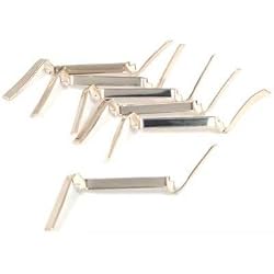 6 Ring Sizers White Medium Guards Adjust Parts Jewelry
