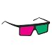 GTMax 3D Magenta/Green Glasses for watching 3D Movies - The Nightmare Before Christmas / Ice Age: A 