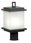 Kenroy Home 70214APW Plateau One Light Post Lantern