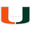Miami Hurricanes NCAA Precision Cut Magnet by Wincraft