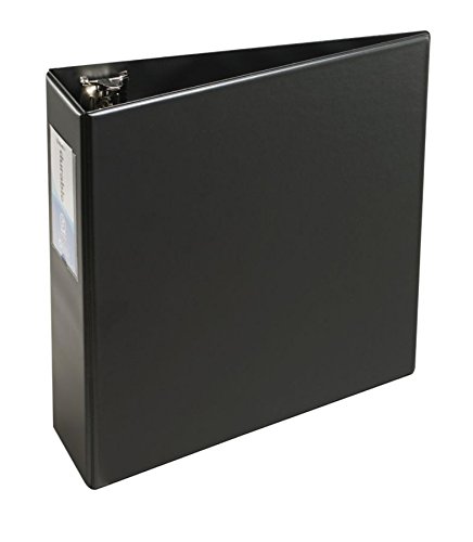 OfficeMax Durable Reference Binders with Label Holders Round Ring 3", Black
OfficeMax Durable Reference Binders with Label Holders Round Ring 3", Black