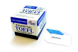 Essential TOEFL Vocabulary (flashcards) (Test Preparation)