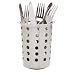 Kitchen Craft Cutlery Holder,  Stainless Steel, 13.5cm x 11.5cm
